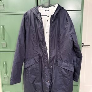 Saint James Reversible hooded winter Jumper